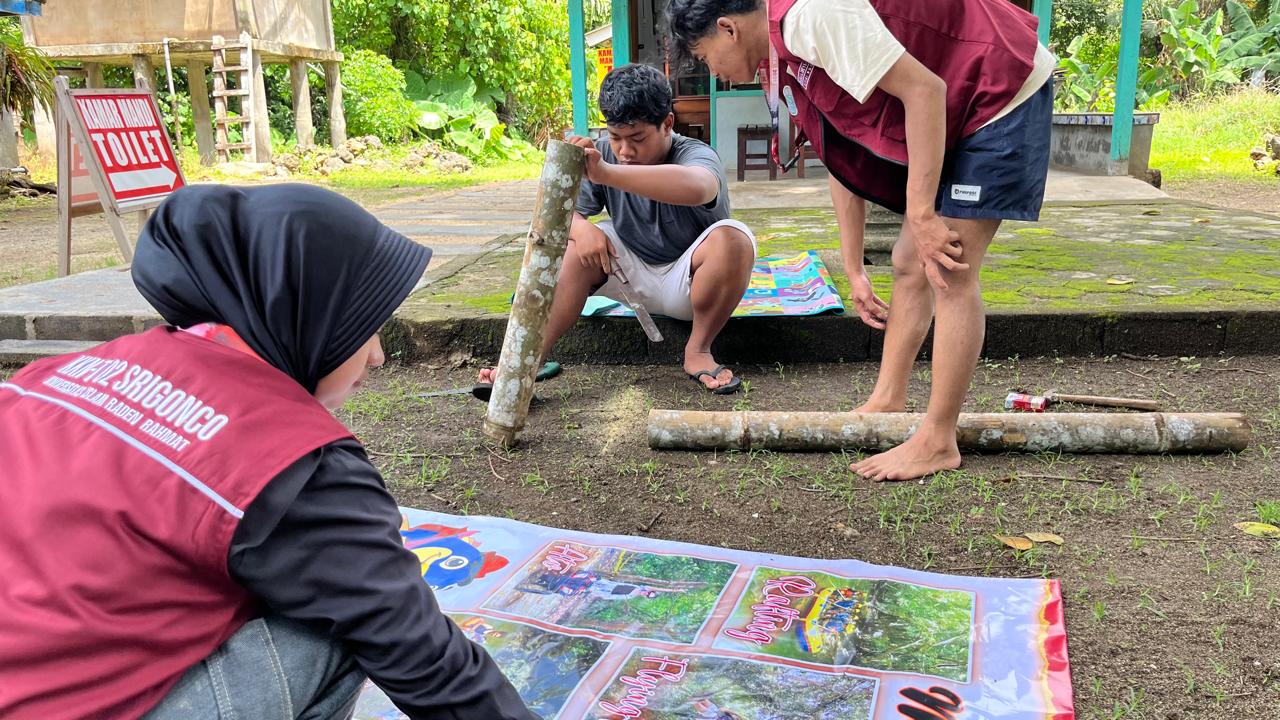 Kolaborasi KKN-T UNIRA dan Tim Muara Paradise Perkuat Promosi Wisata Desa Srigonco di Kawasan Balekambang